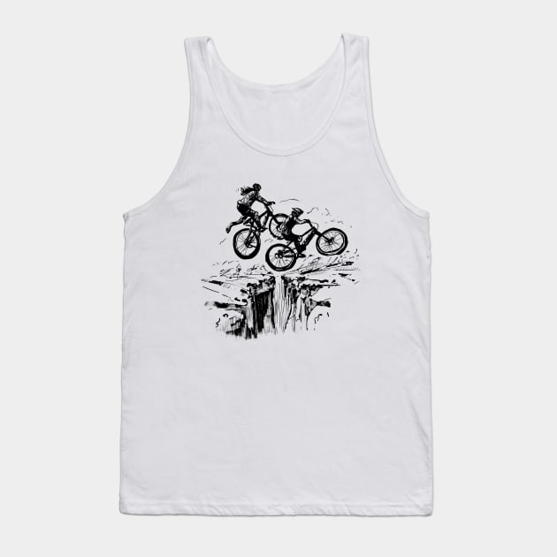 Canyon Bike Jump Tank Top by TheWanderingFools